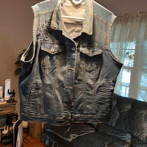 Denim vest